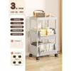 3-layer gray-flat top [pulley + hook] anti-rust • None