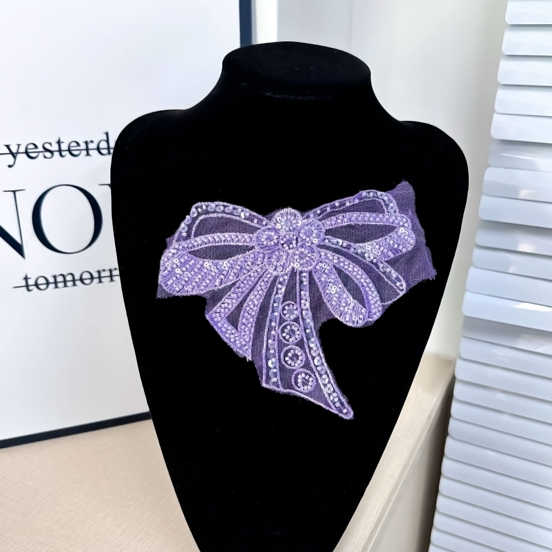 Exquisita decoración de lazo multicolor, bordado con lentejuelas, ropa artesanal, ropa para niños, equipaje, zapatos y sombreros, materiales de embellecimiento de bricolaje