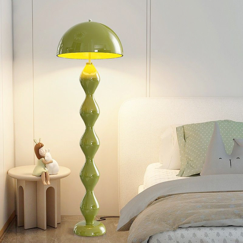 Mushroom floor lamp living room sofa exhibition hall bedroom Nordic simple cream style designer vertical decoration table lamp