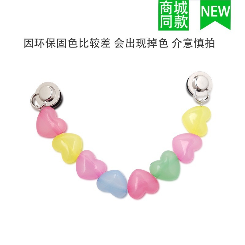 クロスボーダー卸売新しいクロックスアクセサリー靴バックル金属レターチェーン適応クロス靴花 DIY アクセサリー|undefined