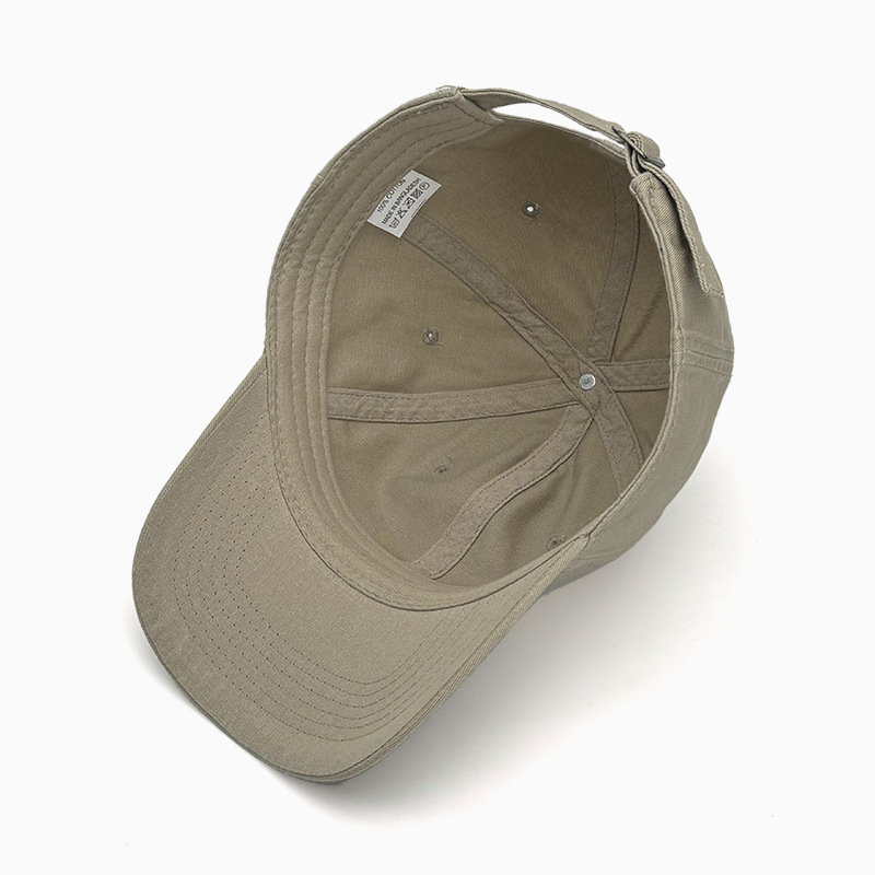 Casquette de baseball unisexe oversize en coton doux, visière incurvée, protection solaire, style décontracté streetwear, sport et festif rétro._voghion.com