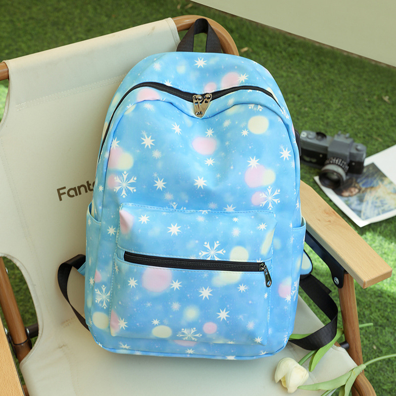 New Fashion Printed for Women's Multifunctional Travel Backpack Sweet Style Junior High School College Student backpack_voghion.com