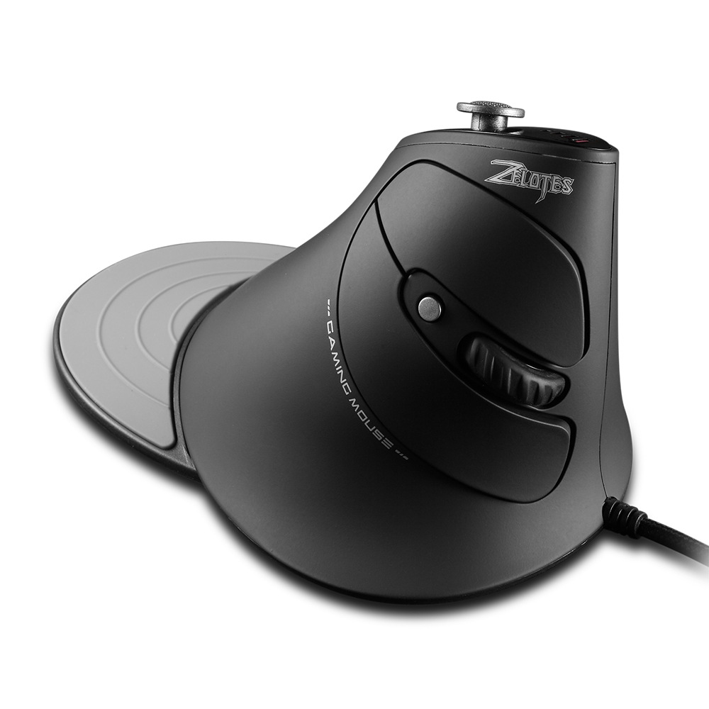 C-10 Master 12 Key Joystick Programming Wired Vertical Mouse Colorful Gradient RGB_voghion.com