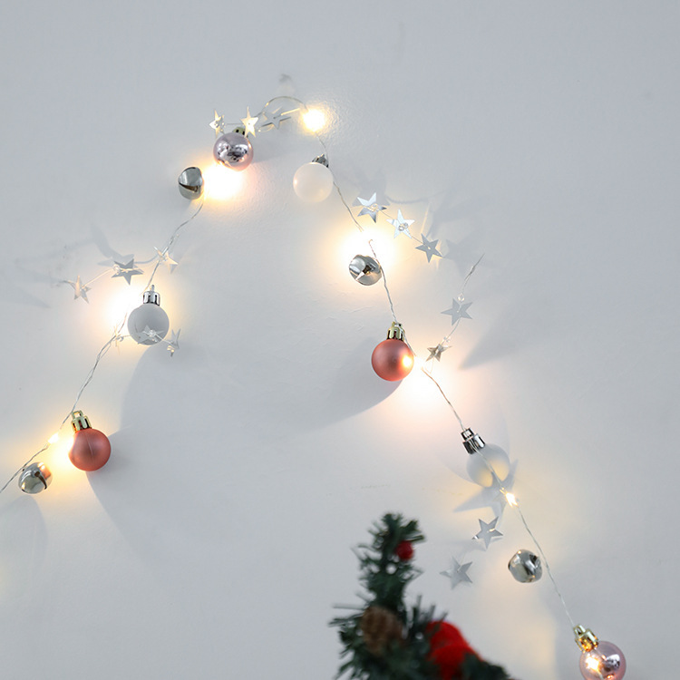亚马逊热卖爆款产品  圣诞装饰彩灯许愿漂流瓶LED灯 圣诞铃铛灯串详情10