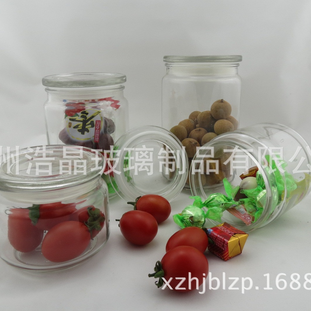 玻璃罐子 防潮玻璃茶叶罐 食品罐糖果罐子 支持加工