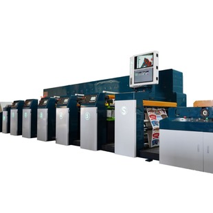 Type 950 4 Plus 1 Set Uv Petal Unit Printing Machine