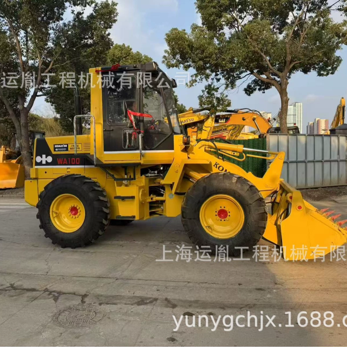 Komatsu WA100 погрузчик Komatsu WA510 погрузчик Komatsu 380 вилочный погрузчик для экспорта внешней торговли Komatsu лопата Komatsu