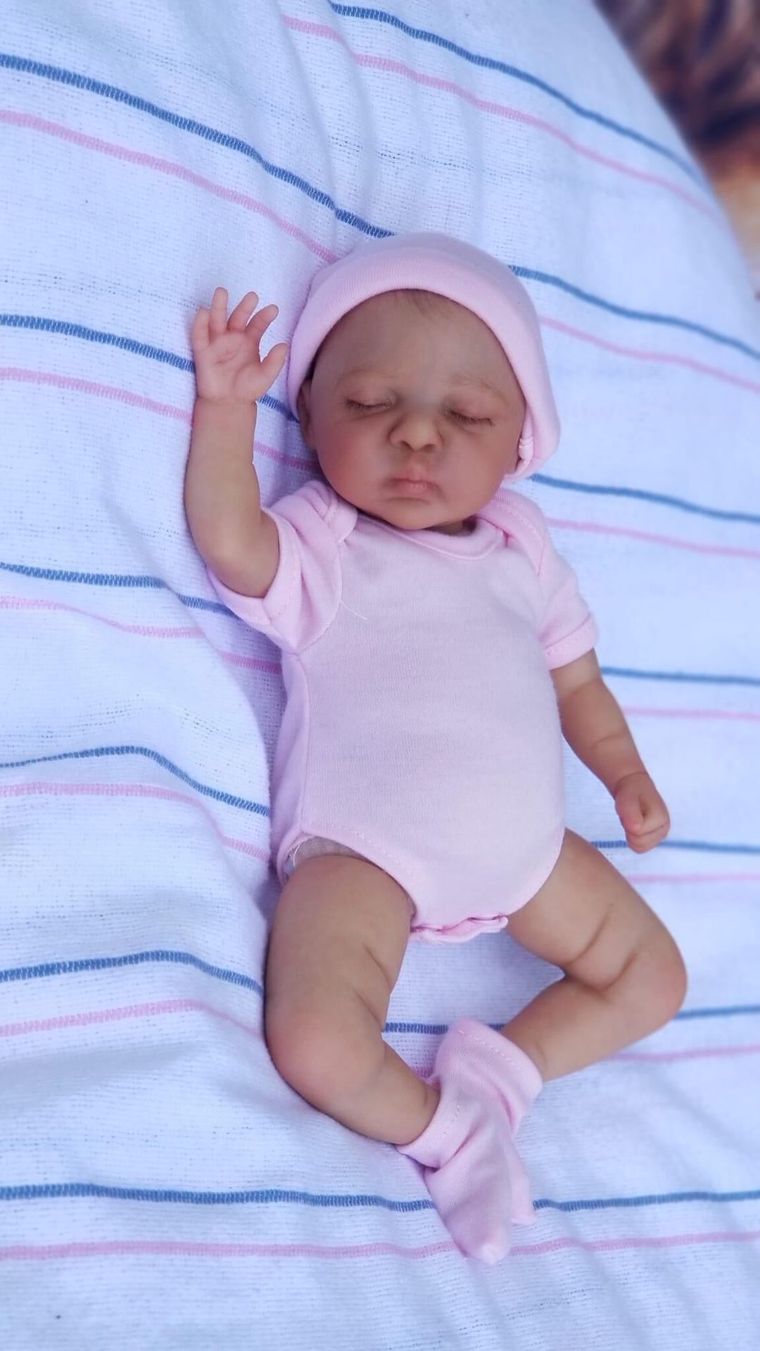 10 pulgadas cuerpo de tela muñeca Luna, exquisito regalo muñeca mini bebé juguete