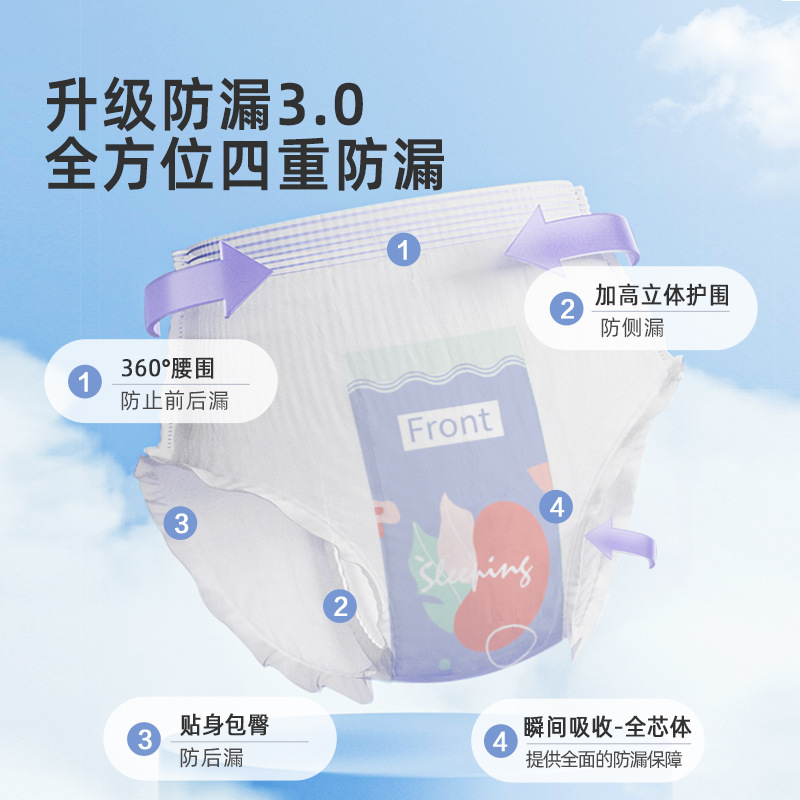 【Everyday Deal 9】Anxiety-Free Night Pads Ultra-Thin Menstrual Pads Long-Lasting Night Use Period Underwear