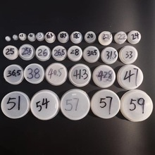 33塑料塞子紫外线杀菌灯管25毫米纸管堵头36.5内盖玻璃瓶内塞18mm