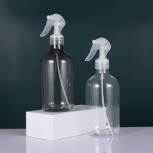 新品500ml毫升PET长颈瓶小老鼠喷头清洁波士顿瓶化妆水喷雾瓶