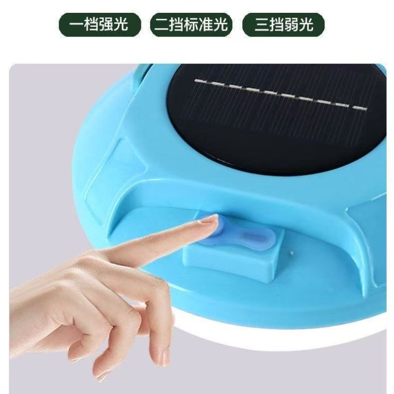 LED Huawei boca recargable camping portátil al aire libre lámpara de platillo volador lámpara de emergencia lámpara solar