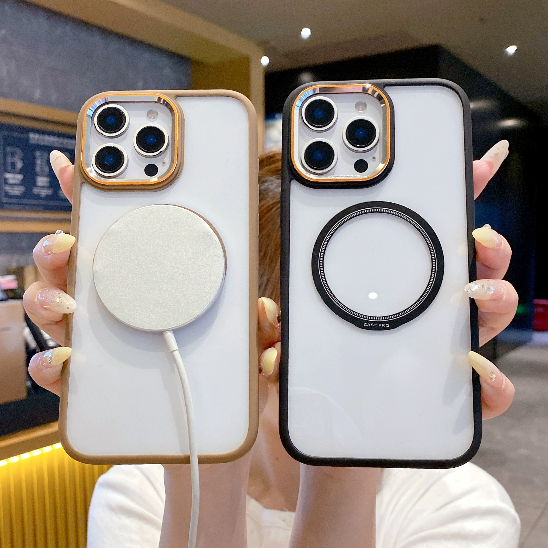 Apple, совместимый с сильным магнитом чехол для телефона, нескользящий iPhone 16, iphone 16pro, защита от падений