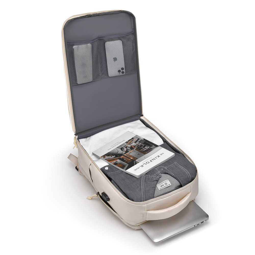 Large Capacity Unisex Business Travel Backpack For Laptop_voghion.com