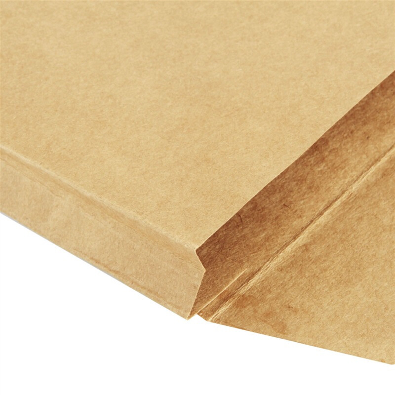 Deli 5953 - Bolsa de Papel Kraft para Documentos, Bolsa de Almacenamiento de Material de Oficina, Bolsa para Archivos A4, Bolsa de Archivo, Acordeón