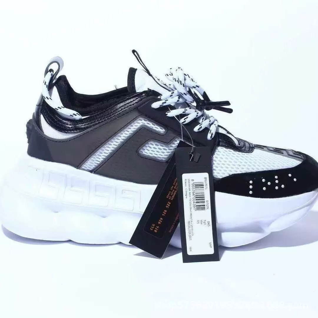 GET F Versace Z повседневная спортивная обувь на толстой подошве, увеличивающая рост, модная европейская обувь, универсальная обувь для пар, обувь для папы