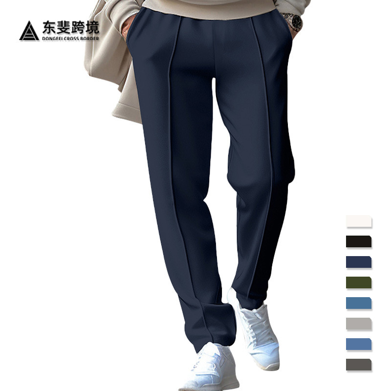 New Cross-Border European and American Style Men's Pants for Spring and Summer, Loose Straight-Leg Sports Casual Long Pants, American-Style Oversized Long Pants New Cross-Border European and American Style Men's Pants for Spring and Summer, Loose Straight-Leg Sports Casual Long Pants, American-Style Oversized Long Pants