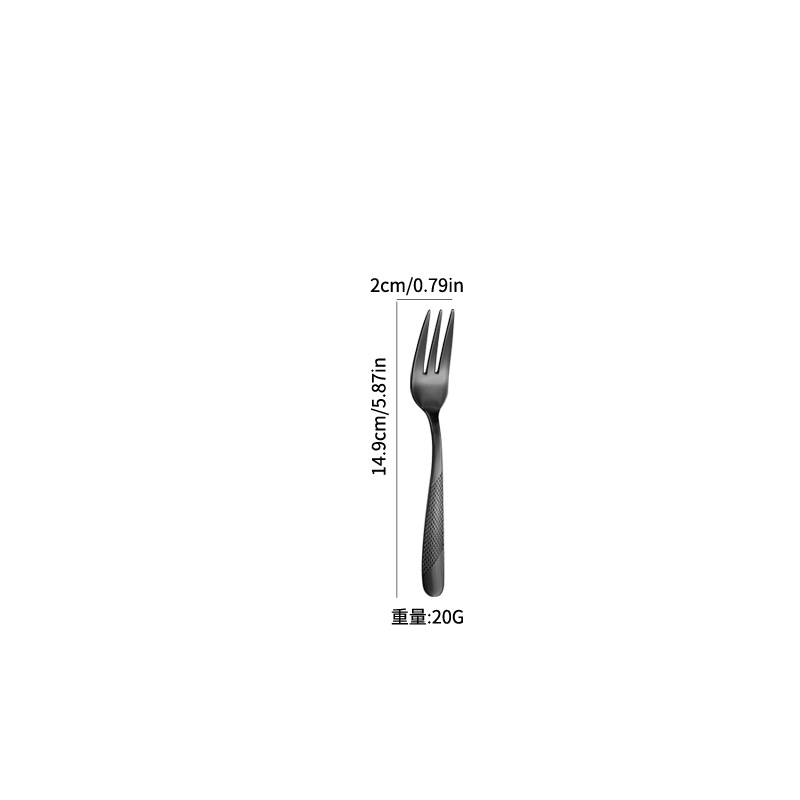 Productos calientes de Amazon TikTok Cuchillo de vajilla de acero inoxidable de diamante estrella, tenedor y cuchara cuatro piezas principales Cuchillo de restaurante occidental y traje de tenedor