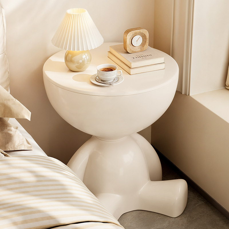 Mesita de noche creativa, sofá doméstico, mesa lateral, estante, balcón de dormitorio, mini mesa móvil, mesa de centro de apartamento pequeño