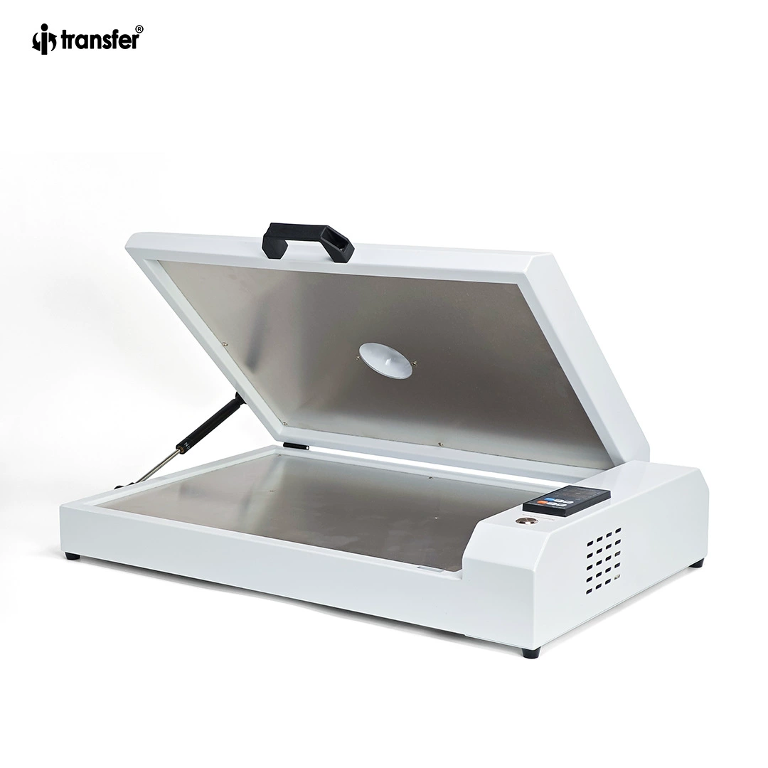 Быстрое нагревание духовки A2/A3 Белые чернила горячего тиснения духовки без встряхивания порошка