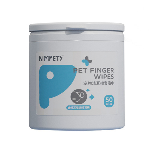 kimpets pet ear cleaning, tooth cleaning finger cots, wet wipes, cat and dog deodorant, breath cleaning and care products