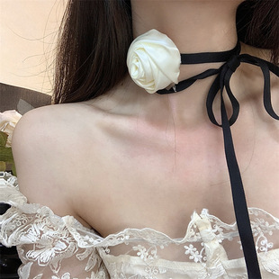 ���wõ�廨����ɫ ��ɫ �͹Ž������{��choker�Ȧ