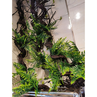 Cross-Border 1.7m Home Decoration Persian Green Grass Artificial Rattan Plant Rattan Artificial Pothos Leaf Plant Rattan