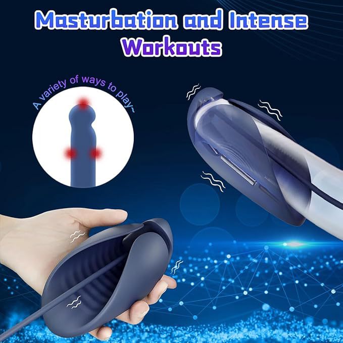 Vibrating Urethral Training Device for Men, Silicone Button-Control Desensitization Toy — detail image 10