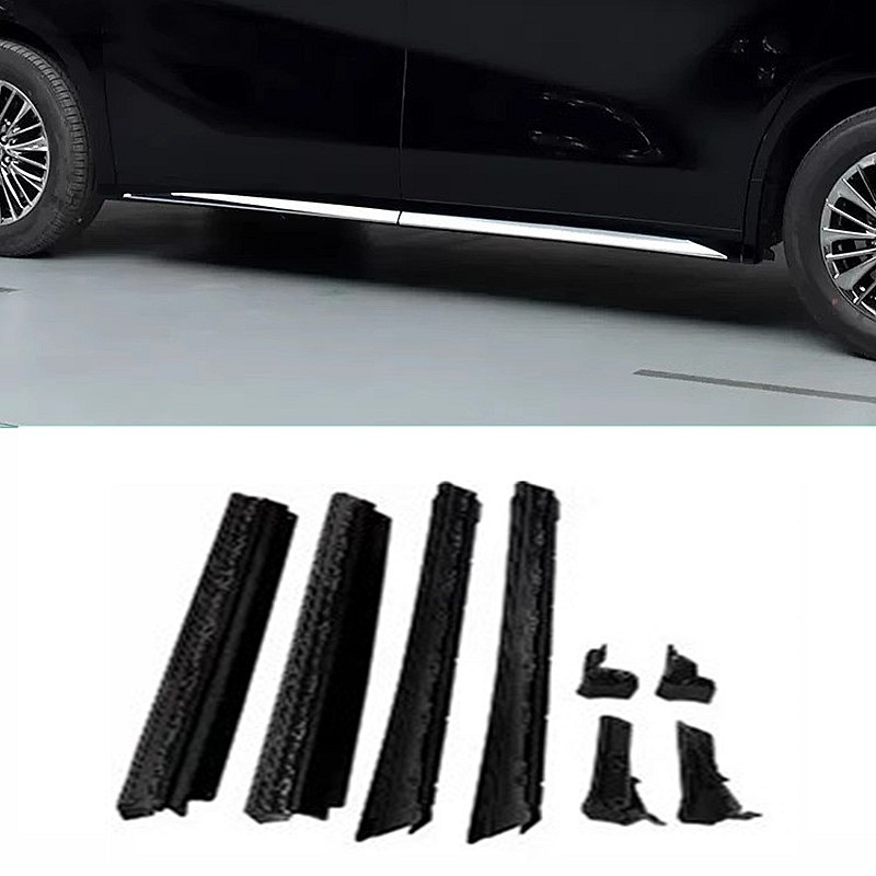For Alphard 15-23, 30: MCYL Big Surrounded - lm-style-side-skirt-gloss-black