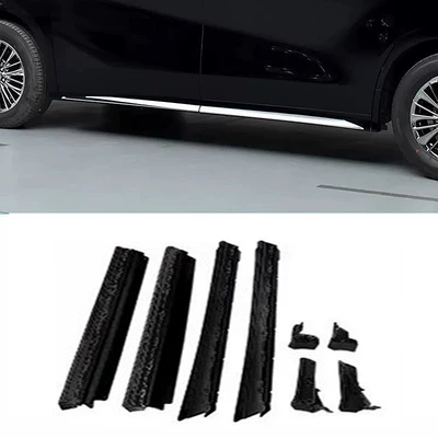 30 Series Sc Front and Rear: Big Surrounded - lm-style-side-skirt-gloss-black