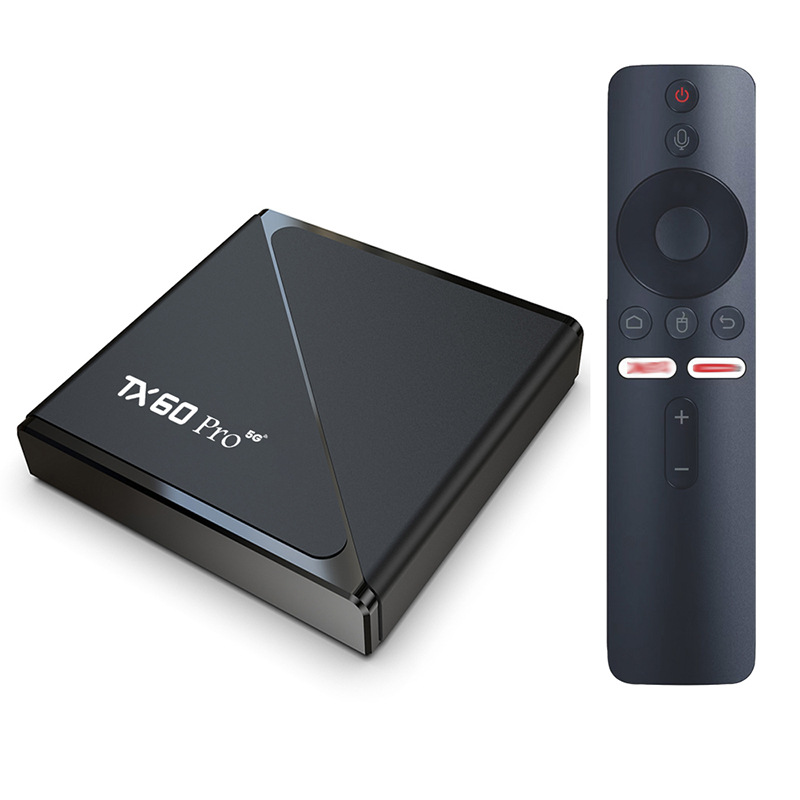 TX60 Pro Set Top Box H313 HD Bluetooth Dual 5gWIFi Android 16ATV System TV Box tvbox