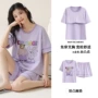 女士薄款短袖夏季家居服