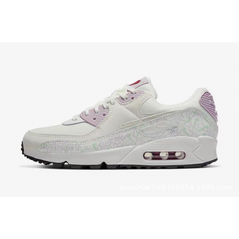 外国貿易 AirMax90 エアクッションシューズホワイトエンジェルバレンタインデーメッシュ通気性男性と女性のカジュアルスポーツランニングシューズクロスボーダー|undefined