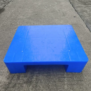 4脚平面超市塑料托盘塑胶卡板模具栈板卖场堆头垫板500*420*125mm