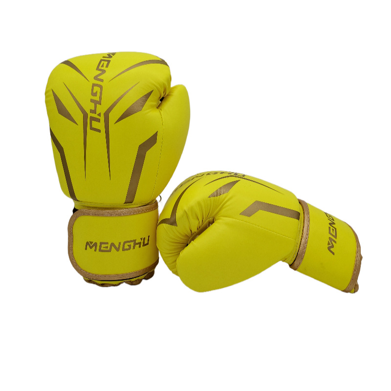 Guantes de boxeo para niños marca Tiger, guantes de entrenamiento de PU duraderos para Muay Thai, guantes de combate para adultos con almohadilla interior moldeada de una sola pieza