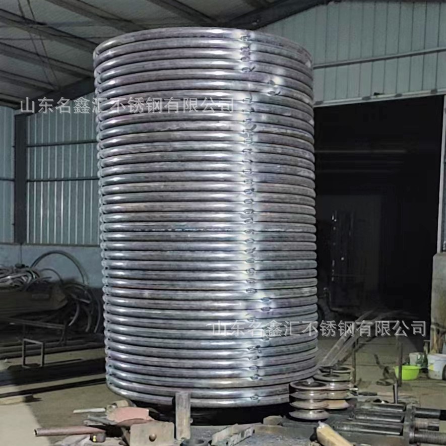 不锈钢盘管加工散热管螺旋管U型管冷却管定做弯管半圆