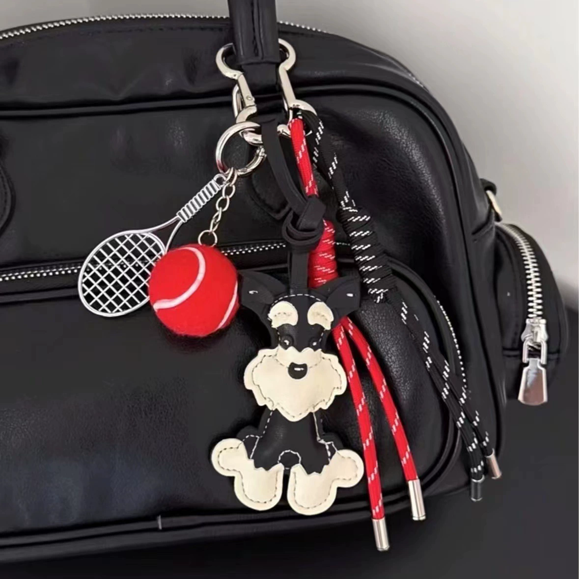 Cute pendant, keychain handmade, baseball polyurethane bag for beloved