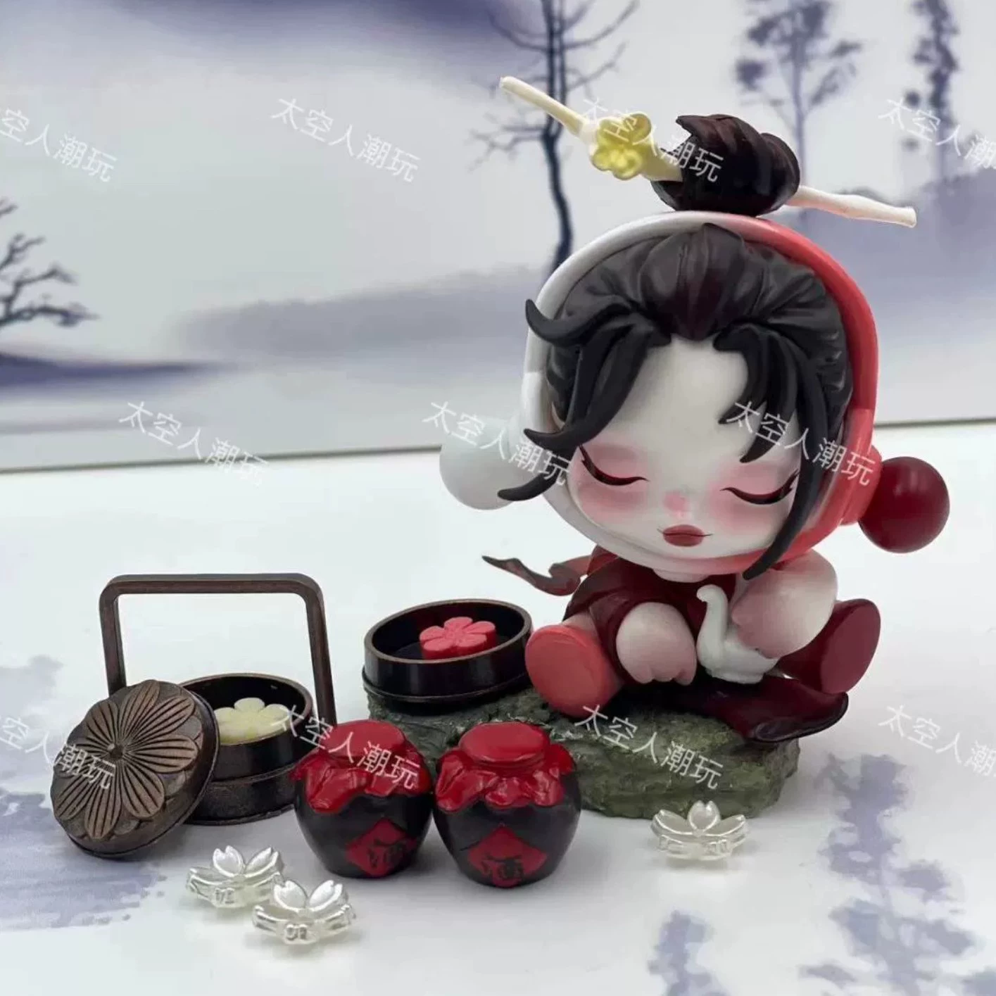 Pop Mart передовая мама слива серия blind box sp11 поколение модная фигурка-украшения для девочек и детских игрушек