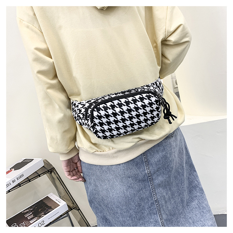 fashion personality waist bag student casual Korean small shoulder bag tooling bagpicture3