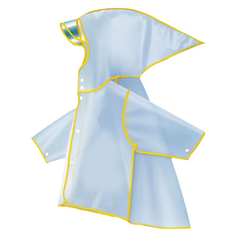 Capa de lluvia para niños niños niñas dibujos animados transparentes jardín de infantes chaqueta de lluvia para bebés de la escuela impermeable