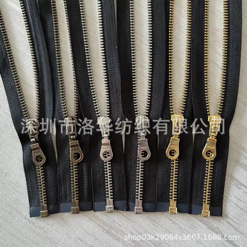 Ykkジッパーykk金属ジッパー5号白銅開尾ジッパージャケットジッパー深センykkジッパー卸売り|undefined