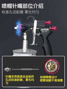 ✅ Spray Paint Gun Paint Spray Gun Pneumatic Paint Spray Gun Car Watering Can Lower Pot Primer Latex Paint Spray Gun Tool