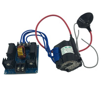 XH-M651 放电线圈 ZVS驱动 高压放电发生器 60-300W长电弧