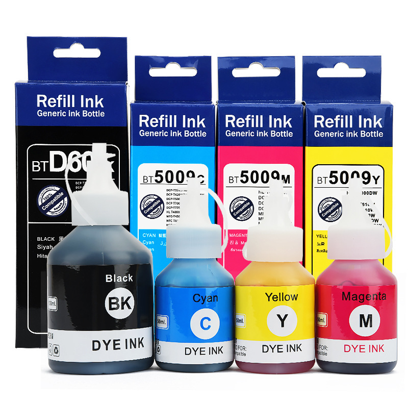 Compatible with Brother D60, BT5009 Ink T500W, T510W, T700W, T710W, T4500DW, T300