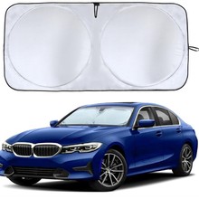 ��܇ǰ���L������ꖓ�Mirror Cut Windshield Sun Shade for Car