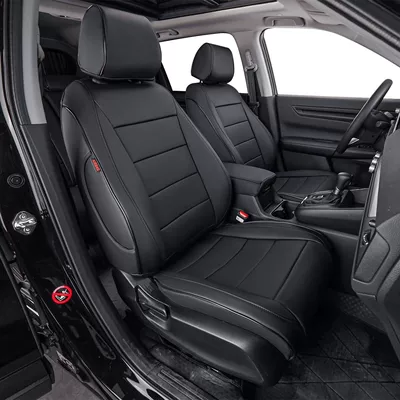 Crv Seat Covers Are Specifically Suitable for Honda Crv Models from 2012 to 2026, Full Leather Car Seat Covers with Full Coverage (Modelə uyğun (Original) oturacaq örtükləri) - black-12-16-models-crv
