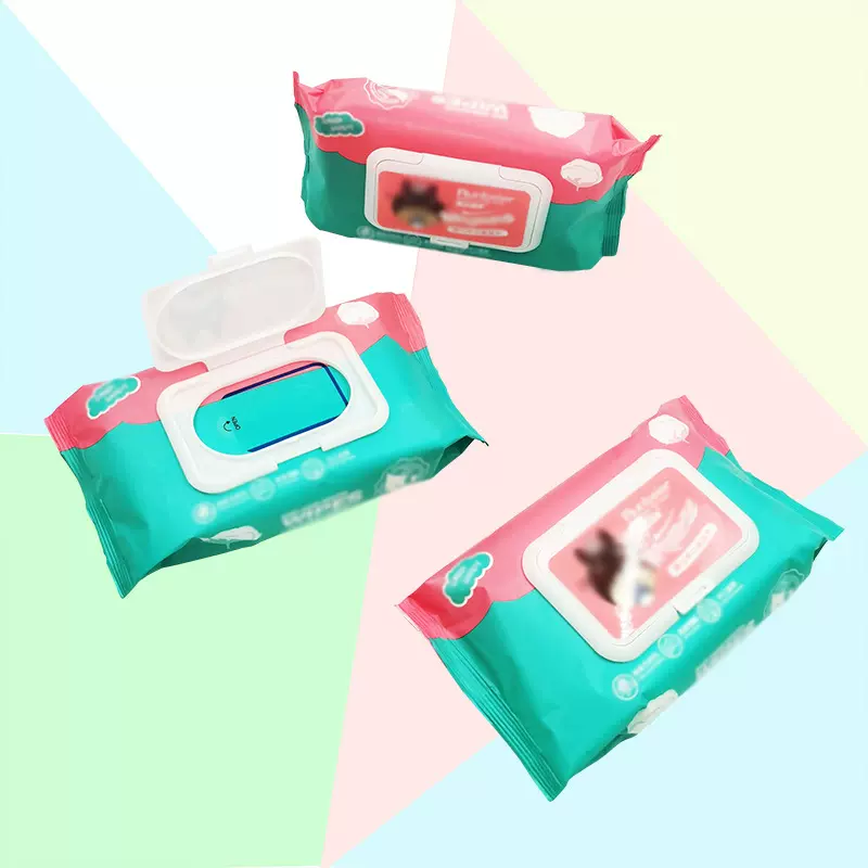 宝宝湿巾抽纸湿巾 儿童清洁湿巾纸家用大包装湿纸巾工厂批发