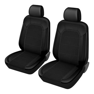 and 4-Piece Sets for Five-Seater and | Seat cushion, seat cover - black-two-seater-universal-size
