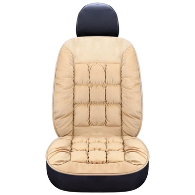 Cushion Non-slip Tie-free Driving Single – Wool pad - warm-rice-single-seat