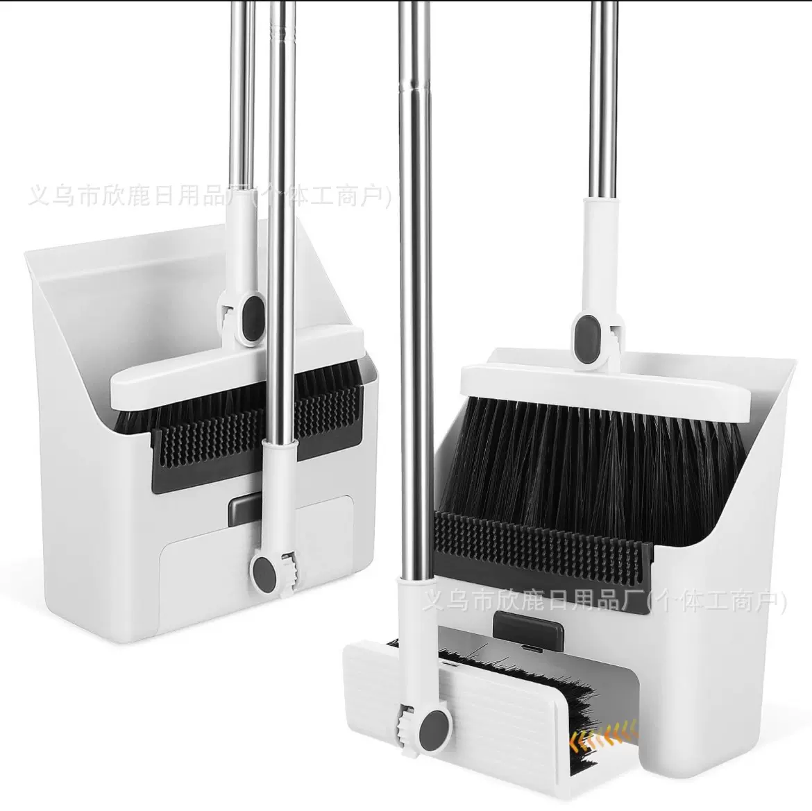 扫把簸箕套装组合家用扫帚刮水器不粘头发撮箕拖把扫地神器垃圾